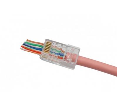 Connecteur à sertir cat.5e utp - lot de 10 pièces