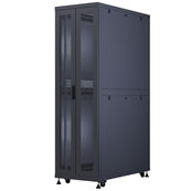 Baie Serveur 42U 600x1200 mm - Noire - Charge 600 kg | En kit