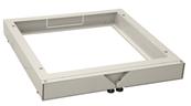 Rehausse 100mm 800x800 mm pour baie ip54 gris ral 7035