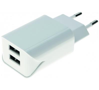 Chargeur secteur 2 ports usb 2.4 a