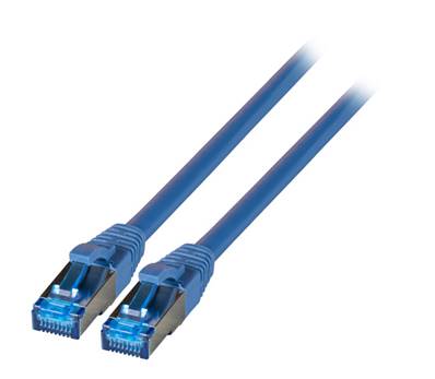 Cordon RJ45 c6a avec cable c7 s/ftp superflex 1m bleu