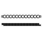 Peigne de gestion câbles – 12 entrées Ø8 mm