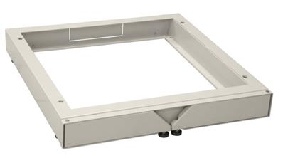 Rehausse 100mm 800x800 mm pour baie ip54 gris ral 7035