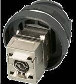 Module ip68 pour embases et adaptateurs keystone