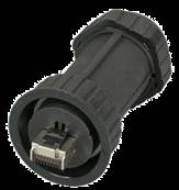 Presse-etoupe ip68 pour connecteur RJ45 4.5-6.5 mm