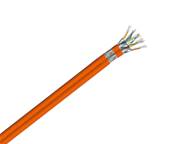 Cable 2x4p cat.7 s/ftp 1000mhz lsoh -infralan - orange