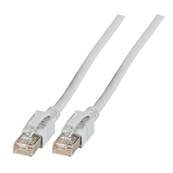 Cordons cat.6a sftp a led 7.5m - lszh - gris
