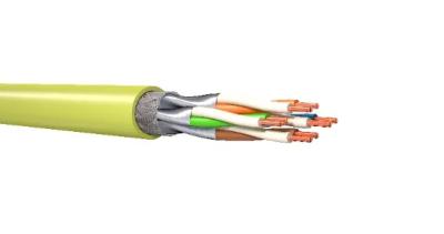 Câble 2x4 paires Cat. 7 S/FTP - Cca - LSZH - Vert | Kerpen 500m