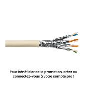 Cble 1x4 paires Cat. 6a F/FTP - Dca - LSZH - Gris | KX Systme 500m
