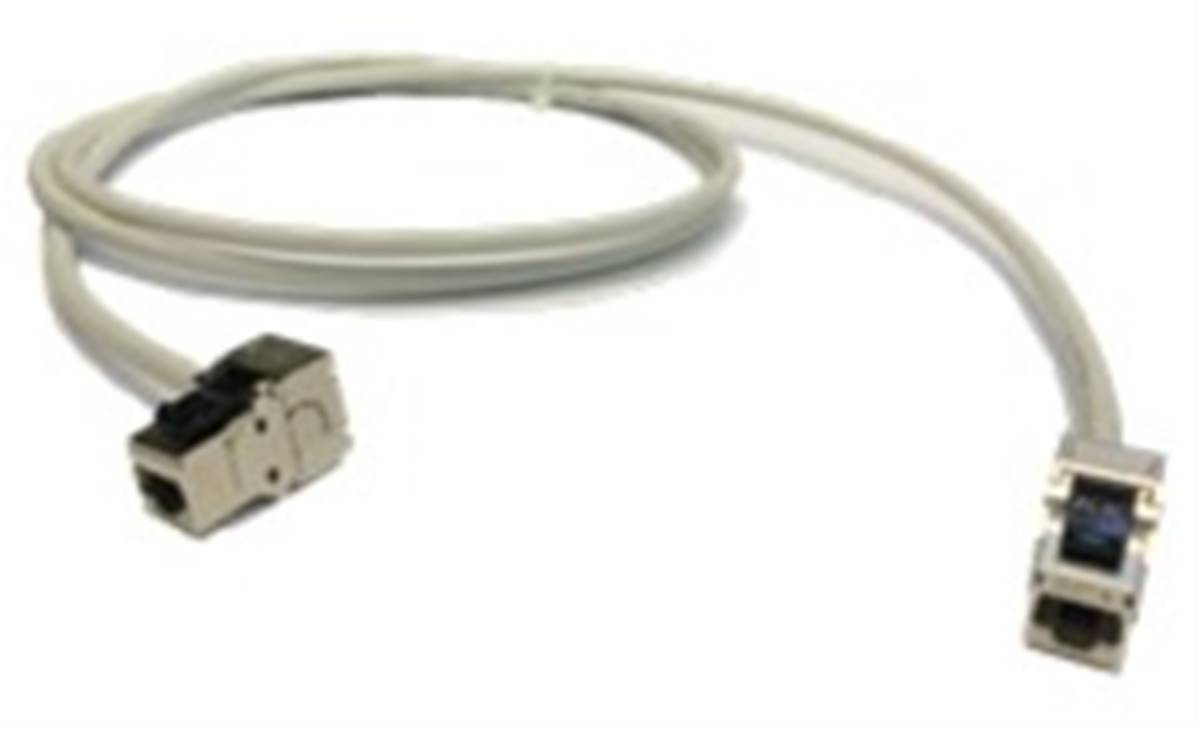 Xeilom - liaison rj45 f coudé / f droit préconnectée cat.6 f/utp 15m