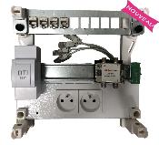 Coffret modulaire 250 grade 3 avec dti + 8 RJ45 - 3 tv+2 pc