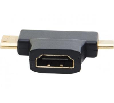 Adaptateur hdmi - bloc en t f/ mini ou micro m