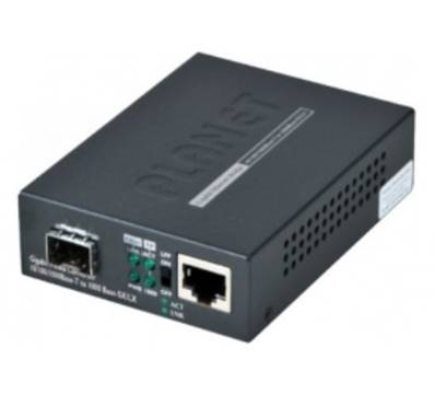 Convertisseur Gigabit RJ45/LC monomode