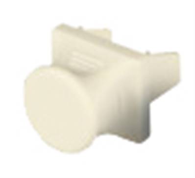 Bouchon souple blanc pour embases RJ45 - lot 100 p
