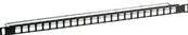 Panneau 19" 24 ports 1/2u nu accroche keystone
