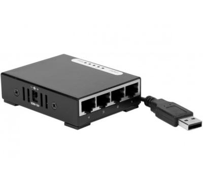 Switch ethernet 4 ports 1gb