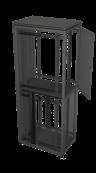 Baie Colocation 19" 42U (2x20U) - 800x800 - Charge 600 kg
