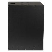 COFFRET MURAL GENERIC NOIR 19" EN KIT PROF. 600MM - 15U