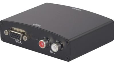 Convertisseur vga + audio (2xrca) vers hdmi monobloc