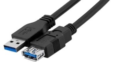 CORDON USB 3.0 A MÂLE / A FEMELLE - 5M