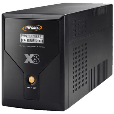 Onduleur x3 ex LCd usb 1600 va infosec