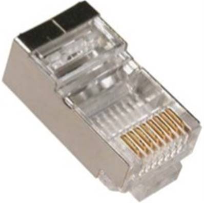 Plug RJ45 ftp cat. 6 pour cable rigide