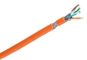 Cable 4p cat.7 s/ftp 1000 mhz lsoh -infralan - orange