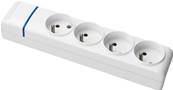 Bloc multiprises 4 prises 2p+t sans inter a cabler