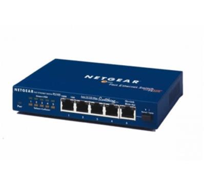 SWITCH 5 PORTS RJ45 10/100 NETGEAR