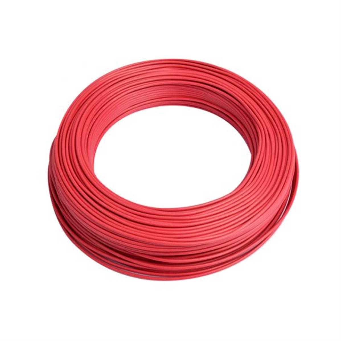 Xeilom - fil ho7 v-u. 1x 1.5mm2 rouge couronne 100m