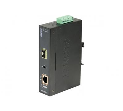 Switch industriel poe+ 802.3at 1 port poe+ - 1 port sfp