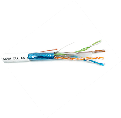 Câble 2x4 paires Cat. 6A F/UTP - Gaine LZSH | ACOME 500 m