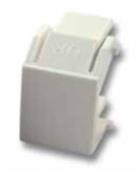 Adaptateur keystone obturateur blanc