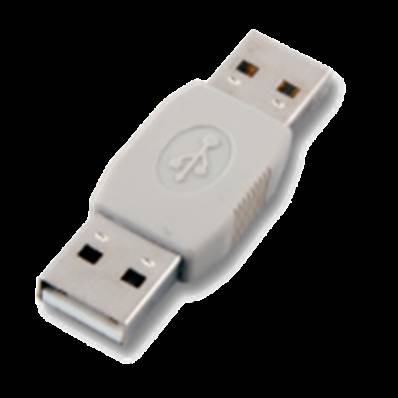 ADAPTATEUR USB 2.0 A MÂLE / A MÂLE