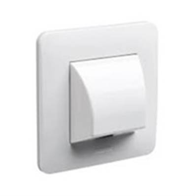Sortie cable blanc