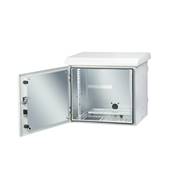 Coffret ip66 / outdoor 9u 450 pour poteau & video surveillan