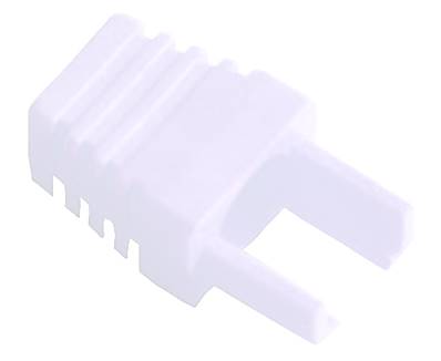 Manchon surmoulé pour connecteur RJ45 blanc