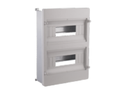 Chssis + face avant + rail DIN pour coffrets MU-304017UV et MU-304017TPUV