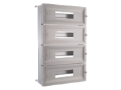 Chssis + face avant + rail DIN pour coffrets MU-406020UV et MU-406020TPUV