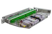 Tiroir optique - ftth - equipe 24 fibres - pivotant gauche