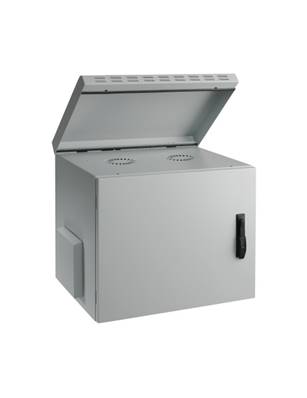 Coffret étanche / outdoor 19" IP55 - 7U 600 x 450 mm - Gris