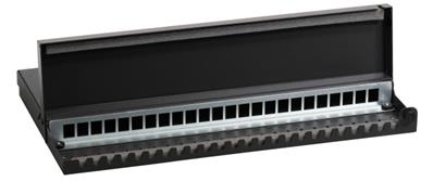 Boitier de consolidation 24 embases RJ45 - 490x245x40mm