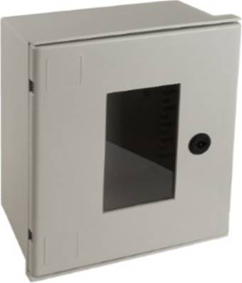 Coffret polyester ip66 porte transparente 300x400x200