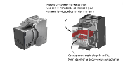 Panneau de brassage coulissant 19" 24 ports + 24 embases Cat. 6A | UNIKKERN