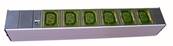 Bandeau secteur 6 prises c13 avec voyant - vert