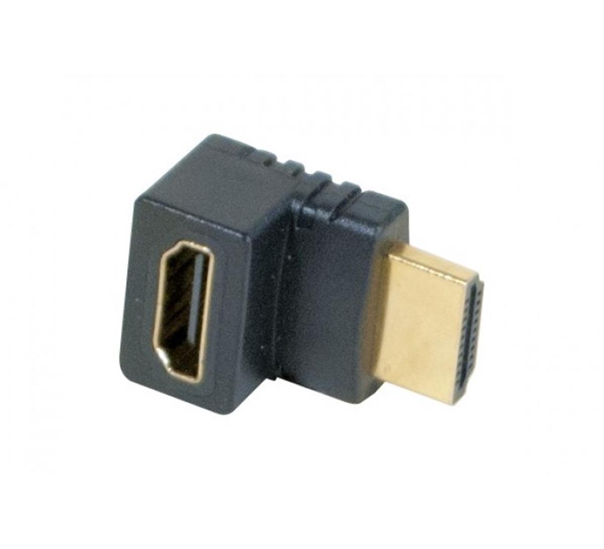 Adaptateur et convertisseur GENERIQUE CONECTICPLUS Adaptateur Hdmi Coudé  90° Mâle Femelle Coudé Haut