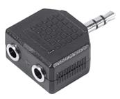 Adaptateur audio jack 3.5mm m2 x jack 3.5mm f