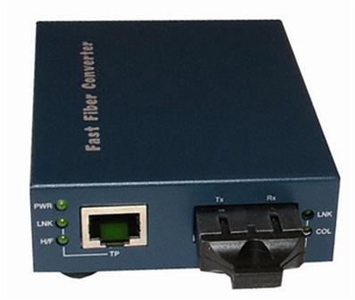 Convertisseur RJ45/SC multi 10/100 tx - 100 fx - 2km