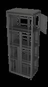 Baie Colocation 19" 42U (4x9U) - 800x800 - Charge 600 kg