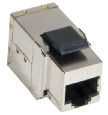 Prolongateur ftp RJ45f / RJ45f keystone - c6a - câblage droit